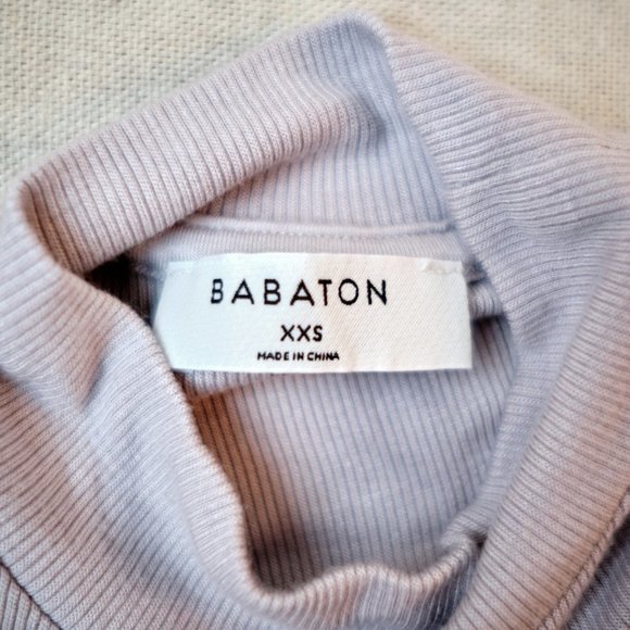 ⚡️3/$50 • Babaton • Pomona Mock Neck Halter Tank Top Sz XXS - Picture 7 of 9